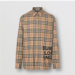 Burberry NWT Mens button down